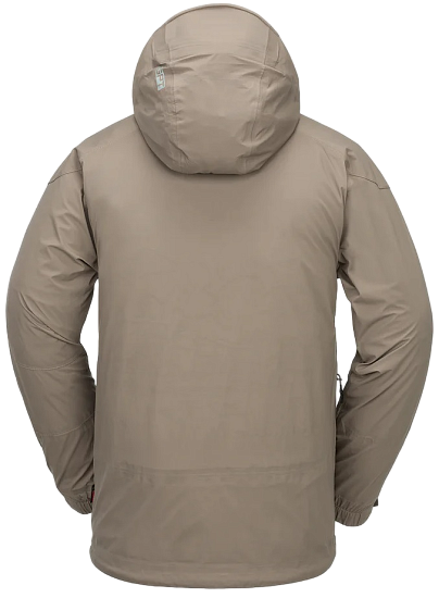 Куртка мужская Volcom Guch Stretch Gore Chestnut Brown - Фото 2 большая