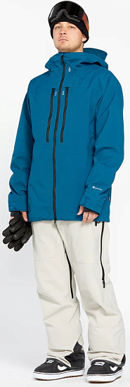 Куртка мужская Volcom Guide Gore-Tex Cobalt - Фото 4 большая