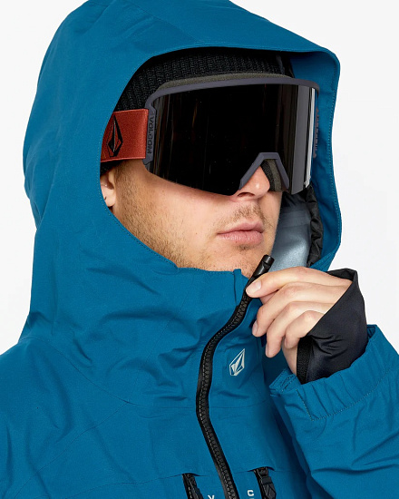 Куртка мужская Volcom Guide Gore-Tex Cobalt - Фото 6 большая