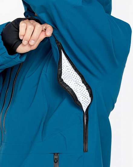 Куртка мужская Volcom Guide Gore-Tex Cobalt - Фото 7 большая