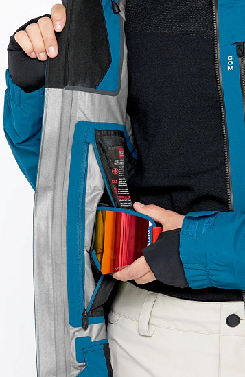 Куртка мужская Volcom Guide Gore-Tex Cobalt - Фото 9 большая
