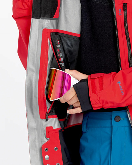 Куртка мужская Volcom Guide Gore-Tex Crimson - Фото 9 большая