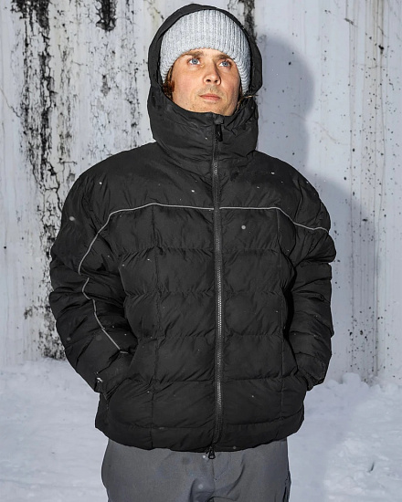 Куртка мужская Volcom Sew Down Black - Фото 7 большая