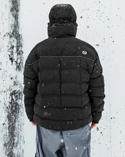 Куртка мужская Volcom Sew Down Black - Фото 8 большая