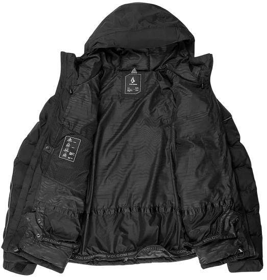 Куртка мужская Volcom Sew Down Black - Фото 12 большая