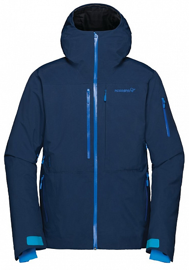 Куртка мужская Norrona Lofoten Gore-Tex Insulated Indigo Night - Фото 1 большая