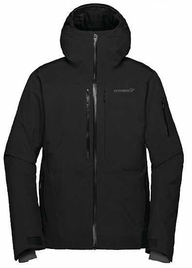 Куртка мужская Norrona Lofoten Gore-Tex Insulated Caviar - Фото 1 большая