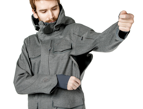 Куртка мужская Norrona Roldal Ace Mercury - Фото 16 большая