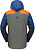 Куртка мужская Norrona Lofoten Gore-Tex Pro Castor Grey/Orange Popsicle - Фото 2 малая