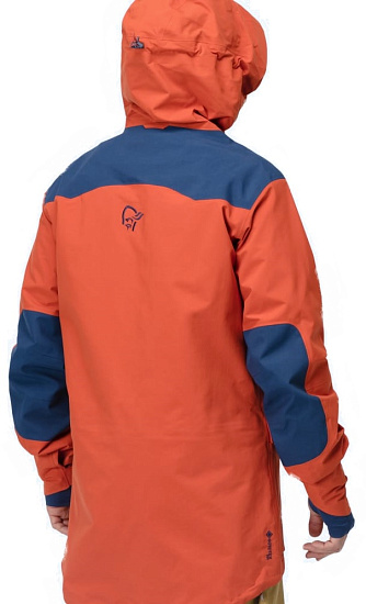 Куртка мужская Norrona Tamok Gore-Tex Pro Rooibos Tea - Фото 2 большая