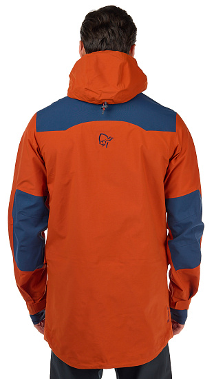 Куртка мужская Norrona Tamok Gore-Tex Pro Rooibos Tea - Фото 6 большая