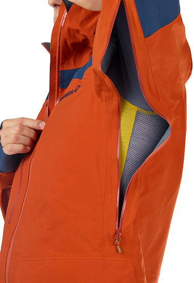 Куртка мужская Norrona Tamok Gore-Tex Pro Rooibos Tea - Фото 8 большая