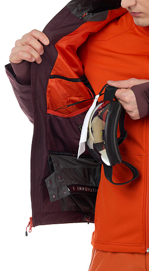 Куртка мужская Scott Ultimate GTX Red Fudge - Фото 13 большая