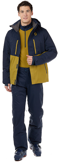 Куртка мужская Scott Ultimate DRX Dark Blue/Ecru Olive - Фото 3 большая