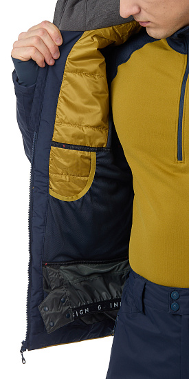 Куртка мужская Scott Ultimate DRX Dark Blue/Ecru Olive - Фото 12 большая