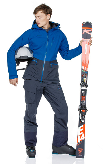 Куртка мужская Bergans Myrkdalen Ins Ocean/Dk Navy - Фото 11 большая