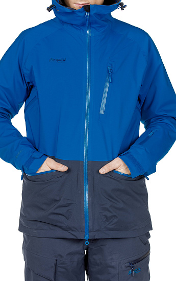 Куртка мужская Bergans Myrkdalen Ins Ocean/Dk Navy - Фото 17 большая