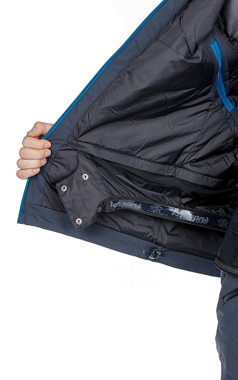 Куртка мужская Bergans Myrkdalen Ins Ocean/Dk Navy - Фото 21 большая