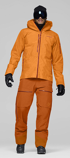 Куртка мужская Norrona Lofoten Gore-Tex Insulated Exuberance - Фото 4 большая