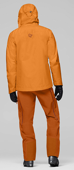 Куртка мужская Norrona Lofoten Gore-Tex Insulated Exuberance - Фото 5 большая