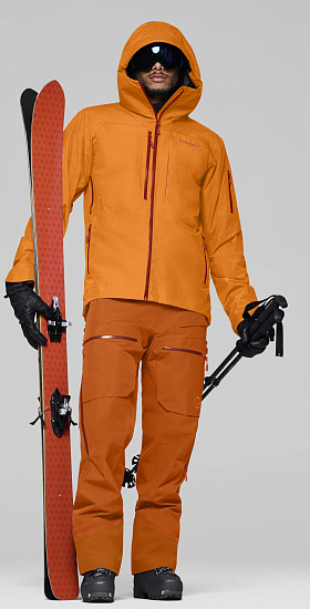 Куртка мужская Norrona Lofoten Gore-Tex Insulated Exuberance - Фото 7 большая