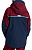 Куртка мужская Burton Frostner Anorak Mulled Berry/Dress Blue - Фото 2 малая