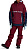 Куртка мужская Burton Frostner Anorak Mulled Berry/Dress Blue - Фото 3 малая
