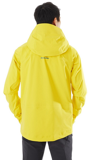 Куртка мужская Mammut Haldigrat HS Hooded Blazing - Фото 3 большая