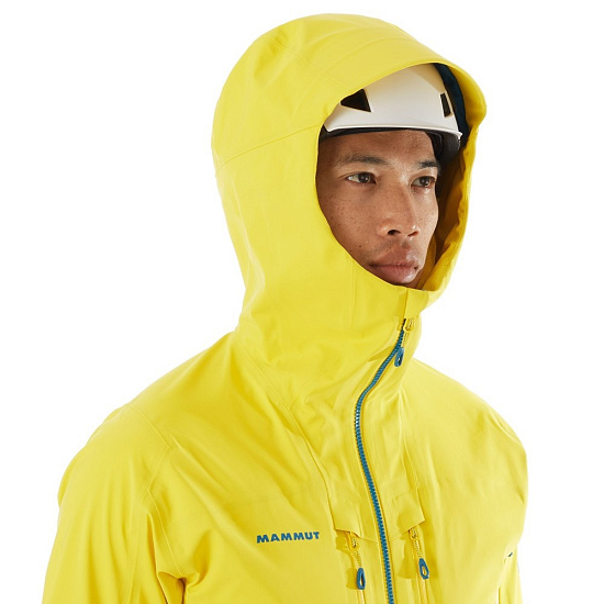 Куртка мужская Mammut Haldigrat HS Hooded Blazing - Фото 4 большая