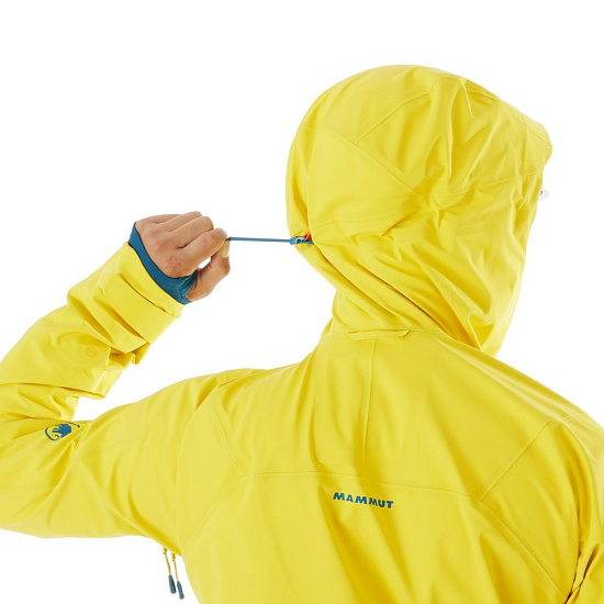 Куртка мужская Mammut Haldigrat HS Hooded Blazing - Фото 5 большая