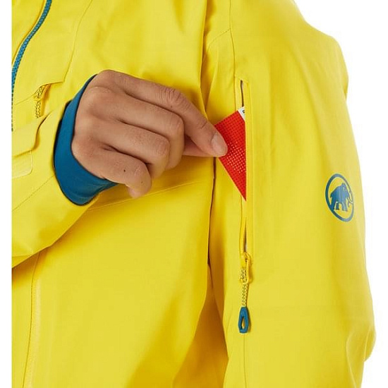 Куртка мужская Mammut Haldigrat HS Hooded Blazing - Фото 13 большая