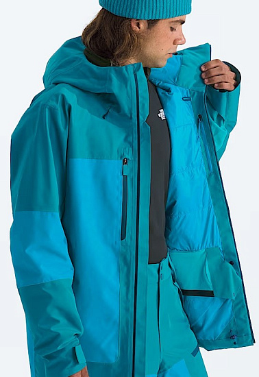 Куртка мужская The North Face Gtx Dawnstrike Insulated Dusk Blue/Meridian Blue - Фото 6 большая