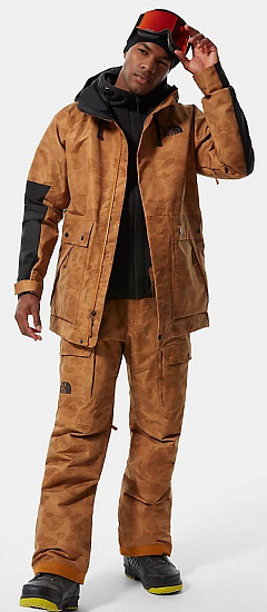 Куртка мужская The North Face Balfron Timber Tan Tonal Duck Camo Print-Tnf Black - Фото 5 большая
