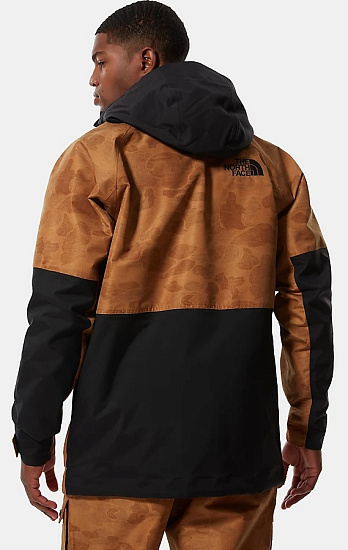 Куртка мужская The North Face Balfron Timber Tan Tonal Duck Camo Print-Tnf Black - Фото 7 большая