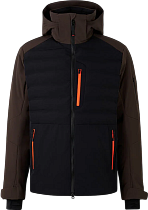Куртка мужская Bogner Fire+Ice Ivo Black/Chocolate
