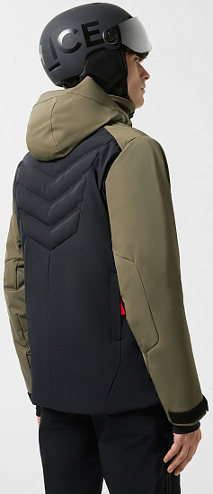 Куртка мужская Bogner Fire+Ice Ivo Black/Chocolate - Фото 3 большая