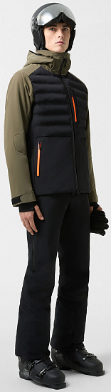 Куртка мужская Bogner Fire+Ice Ivo Black/Chocolate - Фото 4 большая