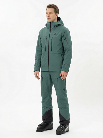 Куртка мужская Scott Vertic Ripstop 3L Frozen Blue - Фото 4 большая