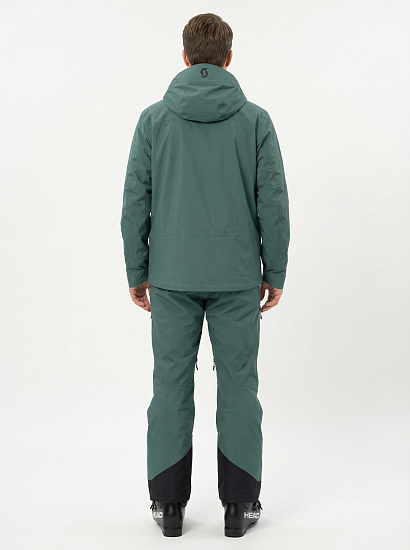 Куртка мужская Scott Vertic Ripstop 3L Frozen Blue - Фото 5 большая