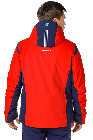 Куртка мужская Stockli Race Red - Фото 6 большая