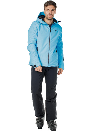 Куртка мужская Stockli Sport Light Blue - Фото 3 большая