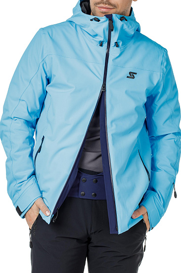 Куртка мужская Stockli Sport Light Blue - Фото 12 большая
