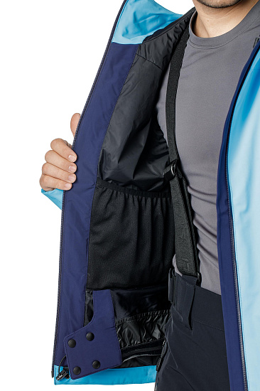 Куртка мужская Stockli Sport Light Blue - Фото 15 большая