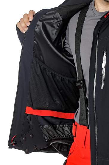 Куртка мужская Stockli WRT Black - Фото 14 большая