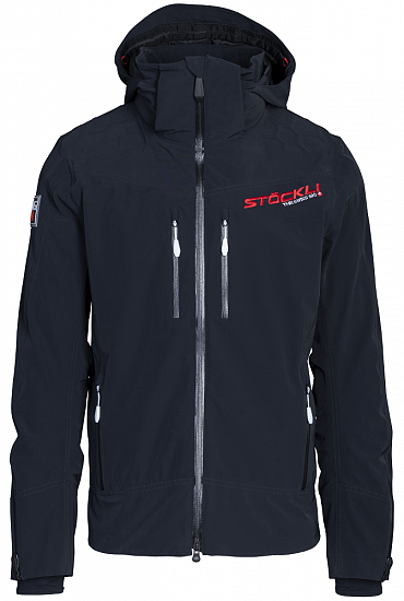 Куртка мужская Stockli WRT Black - Фото 1 большая
