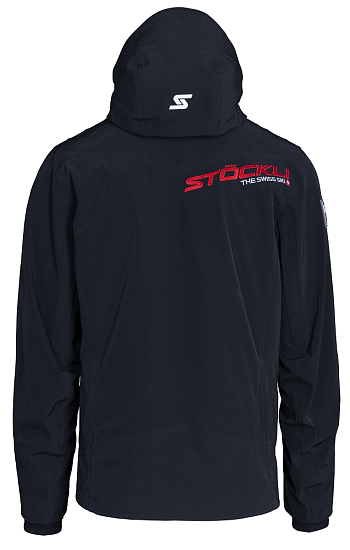Куртка мужская Stockli WRT Black - Фото 2 большая