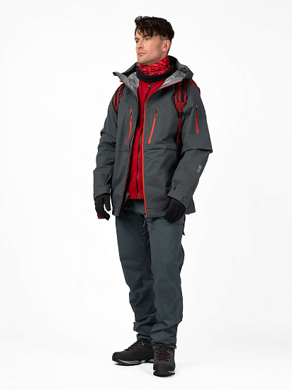 Куртка мужская Stayer Тепсей 3L Темно-серый - Фото 4 большая