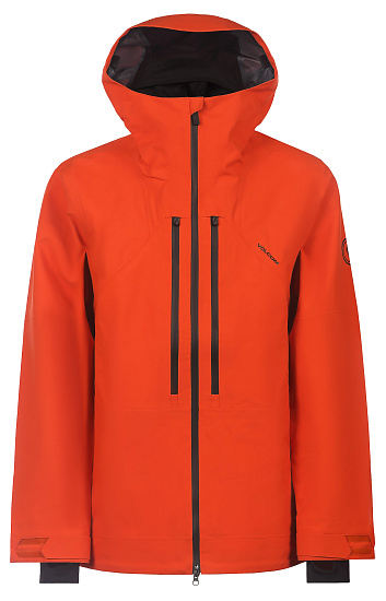 Куртка мужская Volcom Anyox Guide Gore Pro Orange Shock - Фото 1 большая