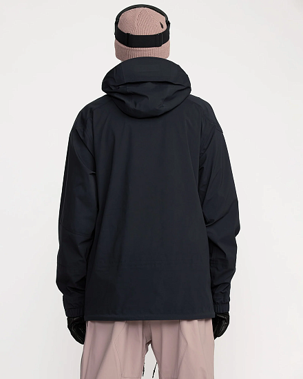 Куртка мужская Volcom Guch Stretch Gore Black - Фото 3 большая