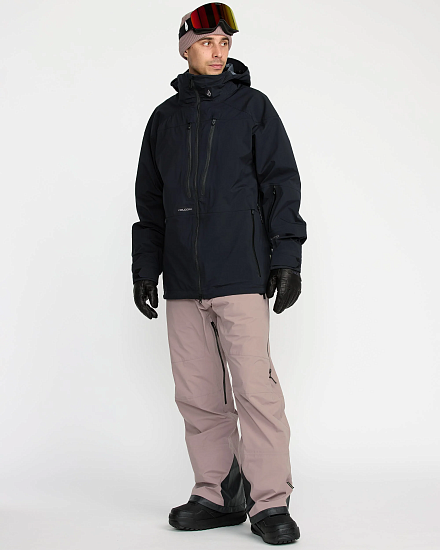 Куртка мужская Volcom Guch Stretch Gore Black - Фото 10 большая